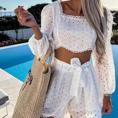 Lace Summer Beach Set